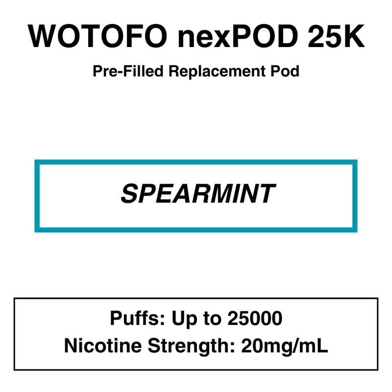Wotofo Nexpod 25K Pre-Filled Pod Vape - NZ Vapez 