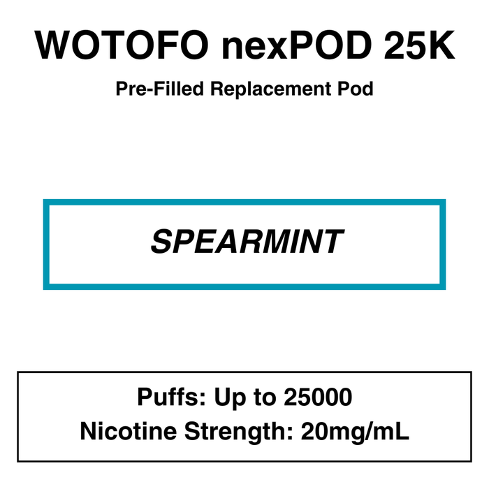 Wotofo Nexpod 25K Pre-Filled Pod Vape - NZ Vapez 