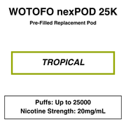 Wotofo Nexpod 25K Pre-Filled Pod Vape - NZ Vapez 