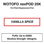 Wotofo Nexpod 25K Pre-Filled Pod Vape - NZ Vapez 