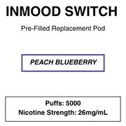 INMOOD Switch Replacement Pods -26mg (4%) - NZ Vapez 