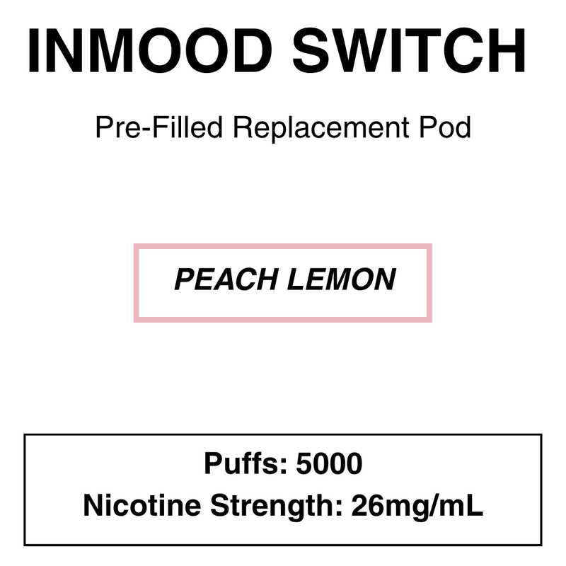INMOOD Switch Replacement Pods -26mg (4%) - NZ Vapez 