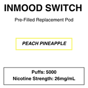 INMOOD Switch Replacement Pods -26mg (4%) - NZ Vapez 