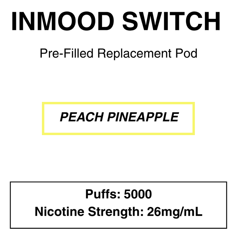 INMOOD Switch Replacement Pods -26mg (4%) - NZ Vapez 