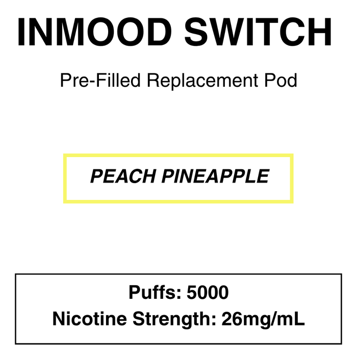 INMOOD Switch Replacement Pods -26mg (4%)