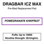 DRAGBAR ICZ MAX 10000 PUFFS - NZ Vapez 