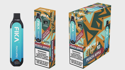 Peach Apple-FIKA DISPOSABLE VAPE 8000 PUFFS - NZ Vapez 