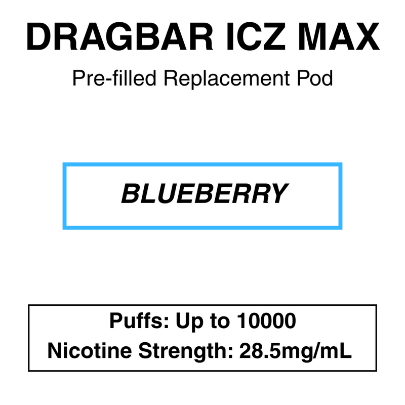 DRAGBAR ICZ MAX 10000 PUFFS - NZ Vapez 