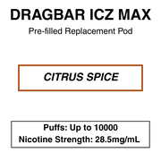 DRAGBAR ICZ MAX 10000 PUFFS - NZ Vapez 