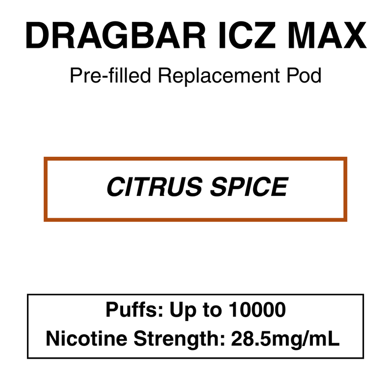 DRAGBAR ICZ MAX 10000 PUFFS - NZ Vapez 