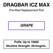DRAGBAR ICZ MAX 10000 PUFFS - NZ Vapez 