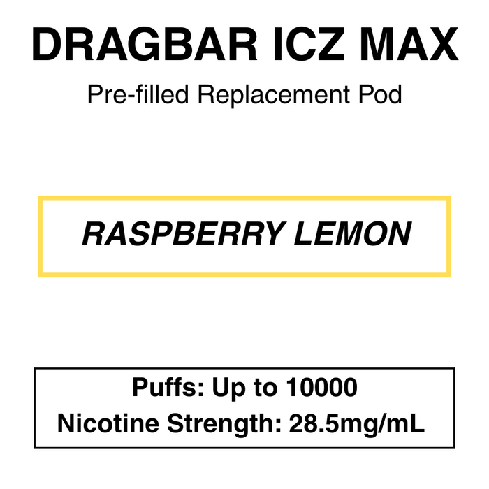 DRAGBAR ICZ MAX 10000 PUFFS - NZ Vapez 