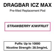 DRAGBAR ICZ MAX 10000 PUFFS - NZ Vapez 