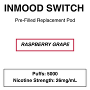 INMOOD Switch Replacement Pods -26mg (4%) - NZ Vapez 