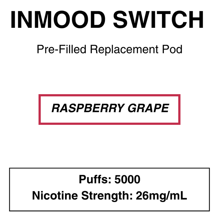 INMOOD Switch Replacement Pods -26mg (4%)