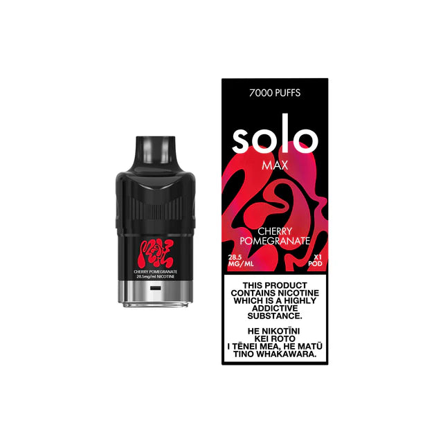 Cherry Pomegranate | solo MAX 7000 Puffs - NZ Vapez 