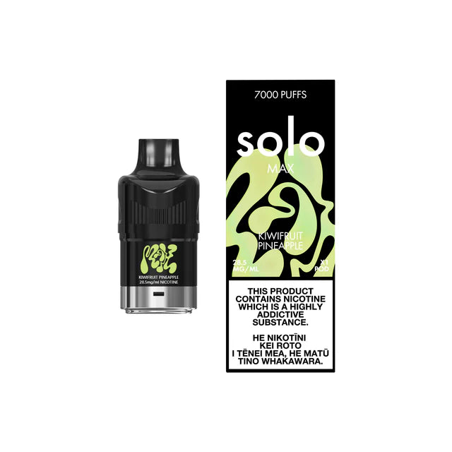 Kiwifruit Pineapple | solo MAX 7000 Puffs - NZ Vapez 