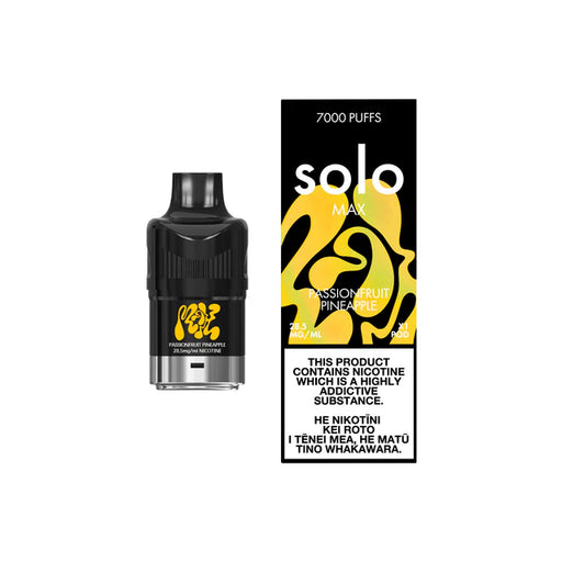 Passionfruit Pineapple | solo MAX 7000 Puffs - NZ Vapez 