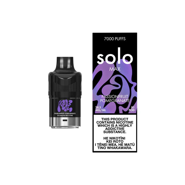 Passionfruit Pomegranate | solo MAX 7000 Puffs - NZ Vapez 