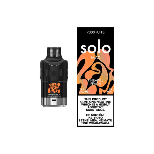 Pineapple Peach | solo MAX 7000 Puffs - NZ Vapez 