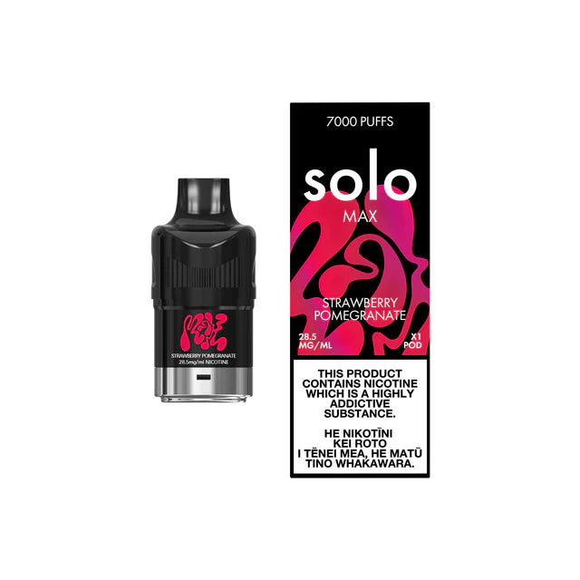 Strawberry Pomegranate | solo MAX 7000 Puffs - NZ Vapez 