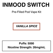 INMOOD Switch Replacement Pods -26mg (4%) - NZ Vapez 