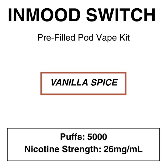 INMOOD Switch Replacement Pods -26mg (4%)