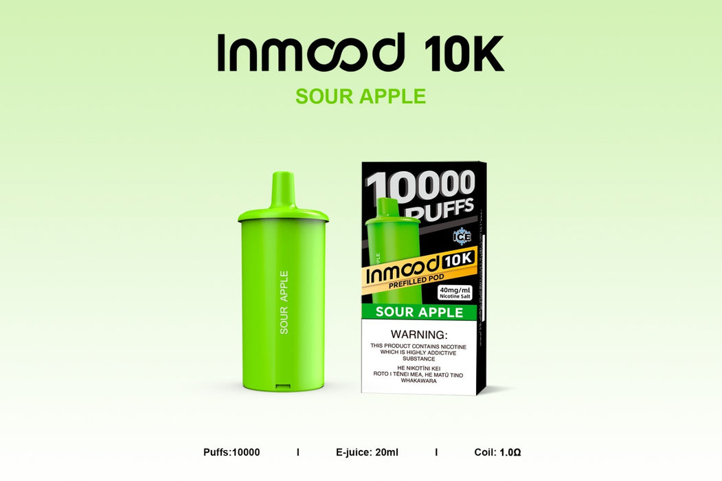 Inmood 10K Replacement Pods - NZ Vapez 