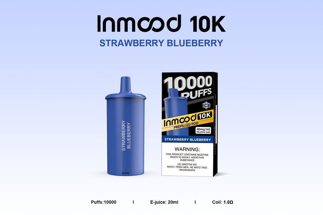 Inmood 10K Replacement Pods - NZ Vapez 