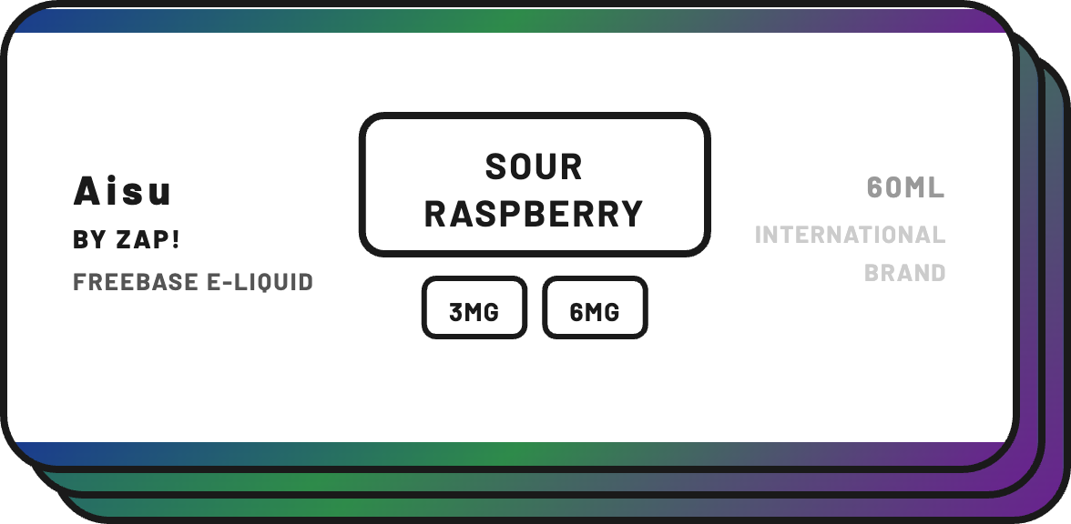 AISU by ZAP! - Freebase Juice 60ml - NZ Vapez 