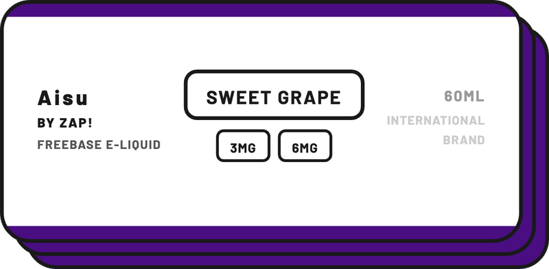 AISU by ZAP! - Freebase Juice 60ml - NZ Vapez 