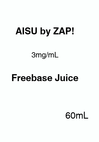 AISU by ZAP! Juice 60ml - NZ Vapez 