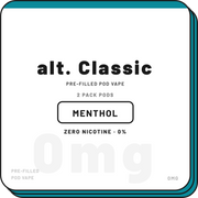 alt. Classic Pods 2-Pack | 0%Nicotine Pod Vape - NZ Vapez 