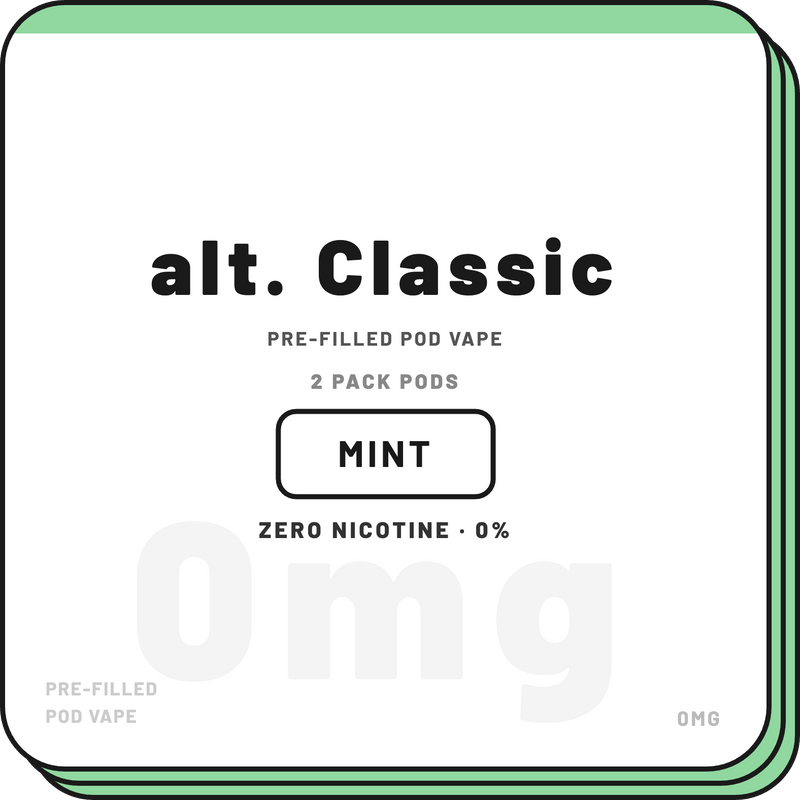 alt. Classic Pods 2-Pack | 0%Nicotine Pod Vape - NZ Vapez 