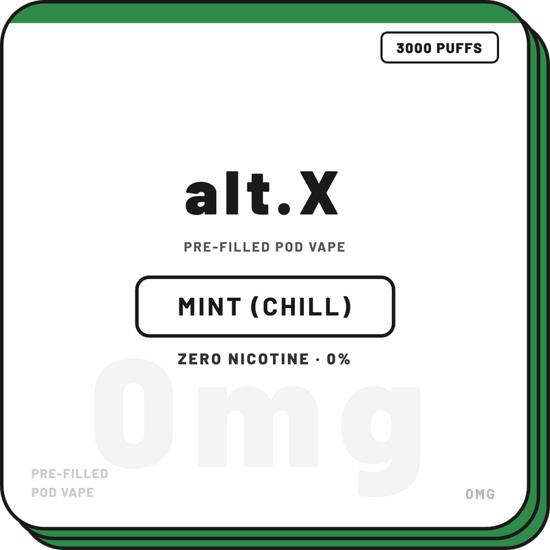 alt. X 3000 Puffs | 0% Nicotine Pod Vape - NZ Vapez 