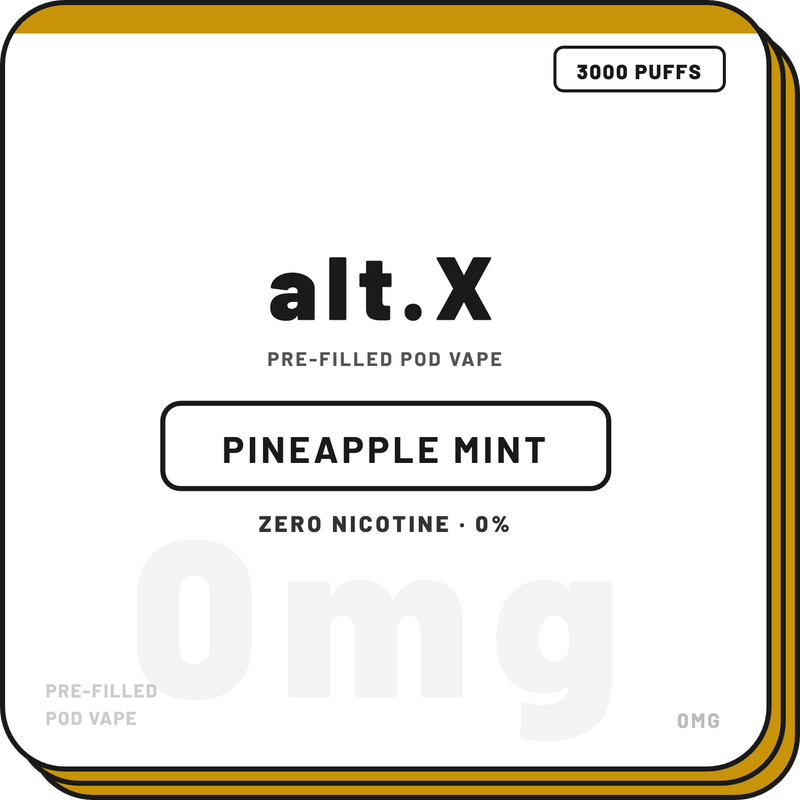 alt. X 3000 Puffs | 0% Nicotine Pod Vape - NZ Vapez 