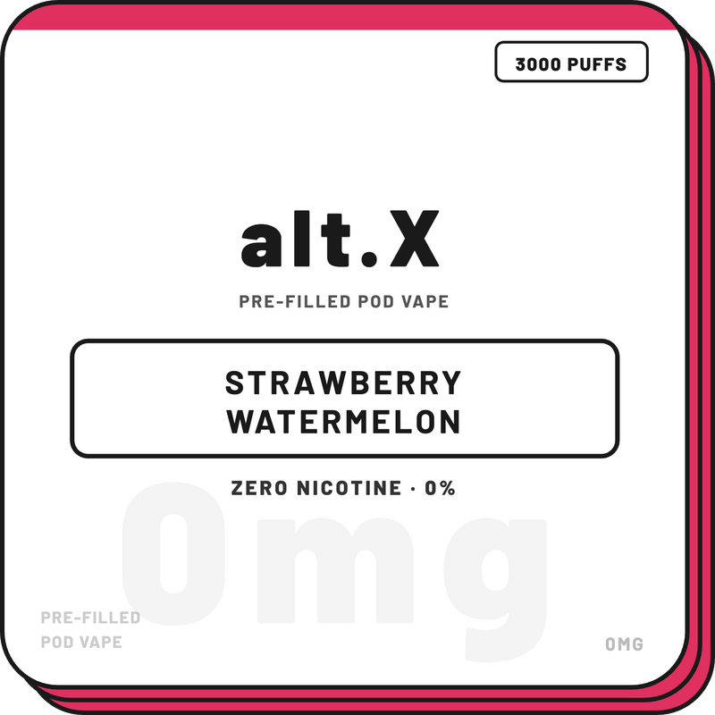 alt. X 3000 Puffs | 0% Nicotine Pod Vape - NZ Vapez 