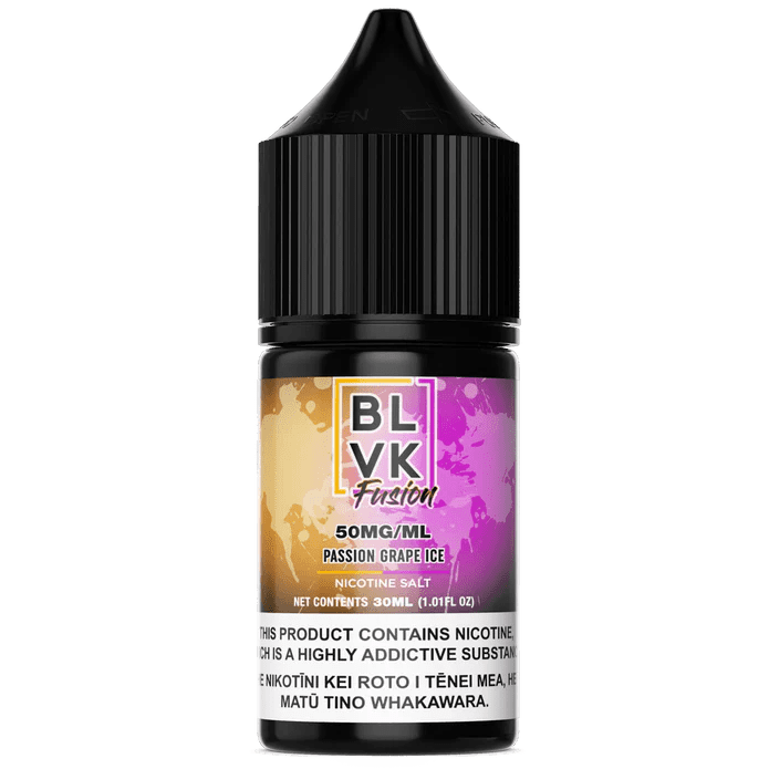 Passion Grape Ice by BLVK FUSION Salts - NZ Vapez 