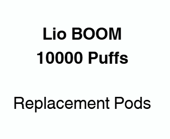 Lio BOOM Vape: Disposable 10K POD Kit Lio BOOM Vape: Disposable 10K POD Kit