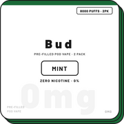 Bud 8000 Puffs | 0% Nicotine Vape - NZ Vapez 