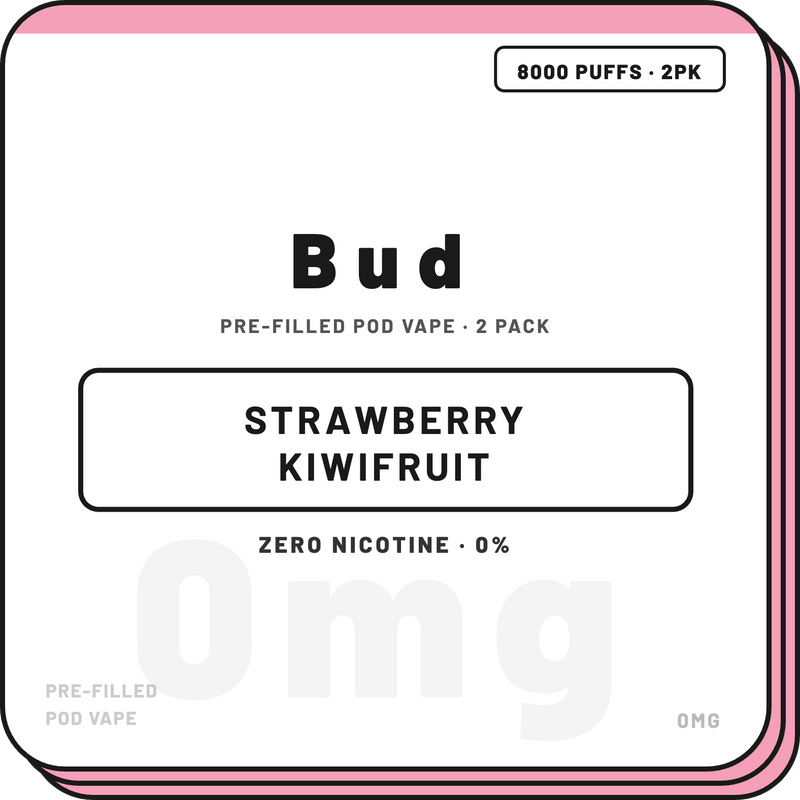 Bud 8000 Puffs | 0% Nicotine Vape - NZ Vapez 
