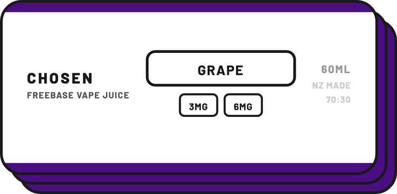 Chosen- Freebase E-Liquid | 60mL - NZ Vapez 