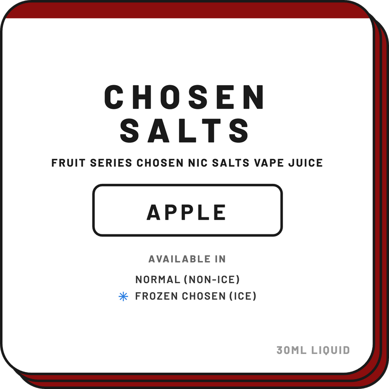 Apple | Chosen Salts | 30ml - NZ Vapez 