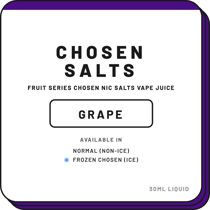 Grape | Chosen Salts | 30 mL - NZ Vapez 