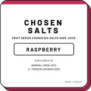 Raspberry | Chosen Salts | 30ml - NZ Vapez 