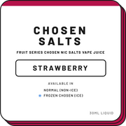 Strawberry | Chosen Salts | 30ml - NZ Vapez 