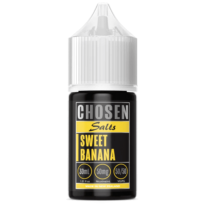 Sweet Banana by Chosen Salts - NZ Vapez 