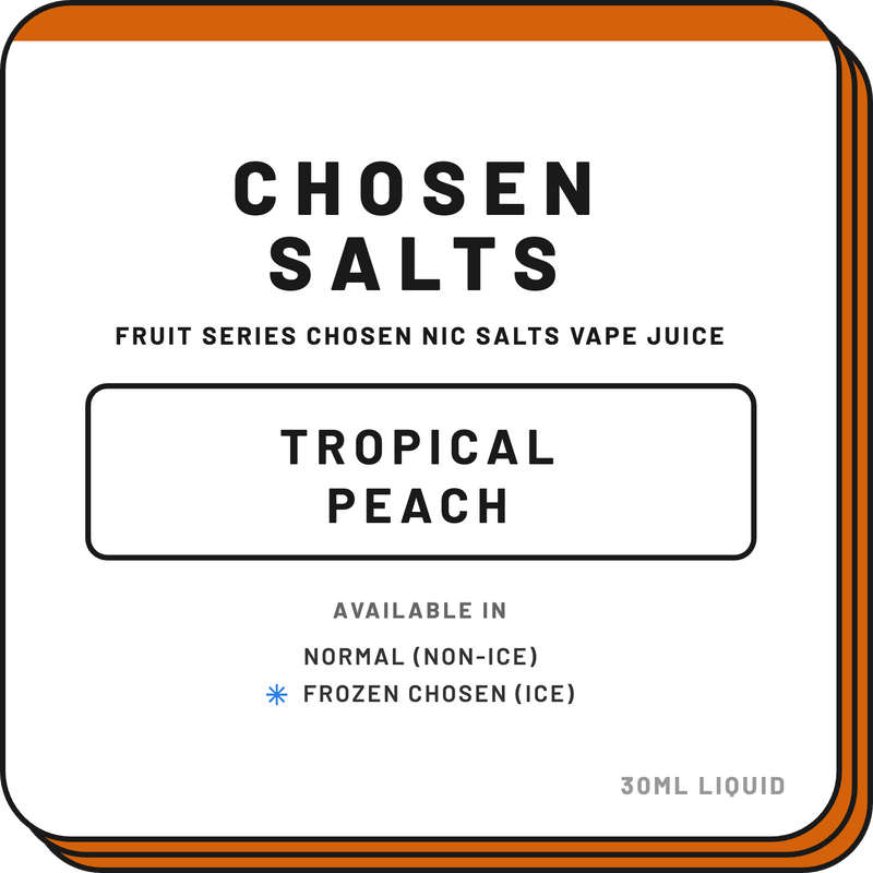 Tropical Peach | Chosen Salts | 30ml - NZ Vapez 