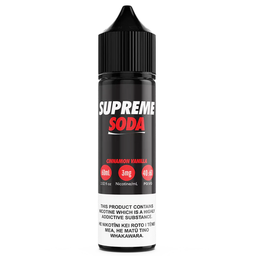 Supreme Soda - Cinnamon Vanilla (Cola) | Zero Nicotine | Vape Juice - NZ Vapez 