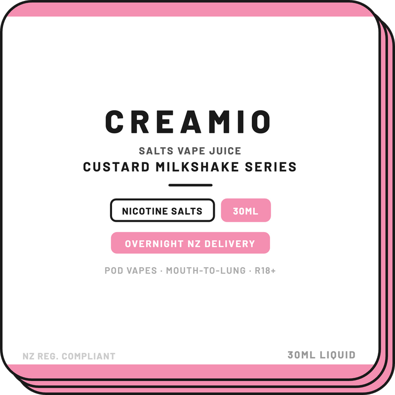 Milkshake Vape Juice| Creamio Salts | 30ml - NZ Vapez 